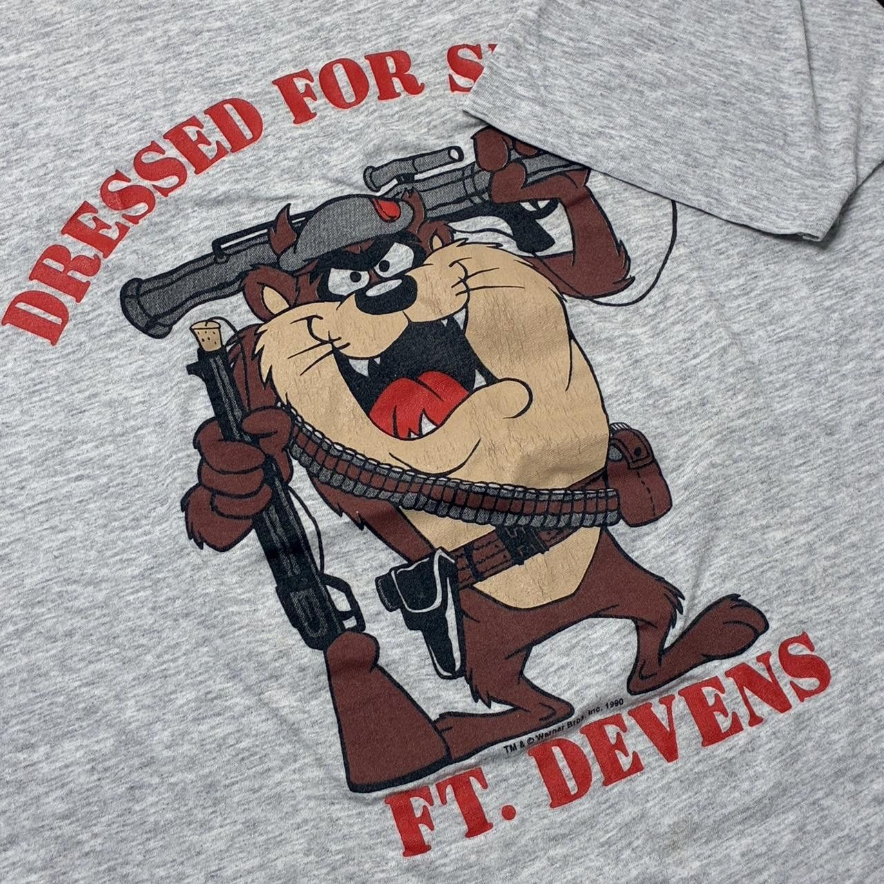 Other Vintage Taz x U.S. Army Gray Cartoon Tee Size Medium Size US M / EU 48-50 / 2 - 3 Thumbnail