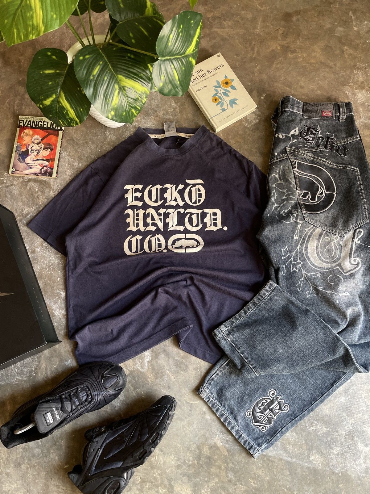 Ecko Unltd. Vintage Y2k Ecko UNLTD Tribal Tshirt If Six Wash nine style Size US XL / EU 56 / 4 - 2 Thumbnail