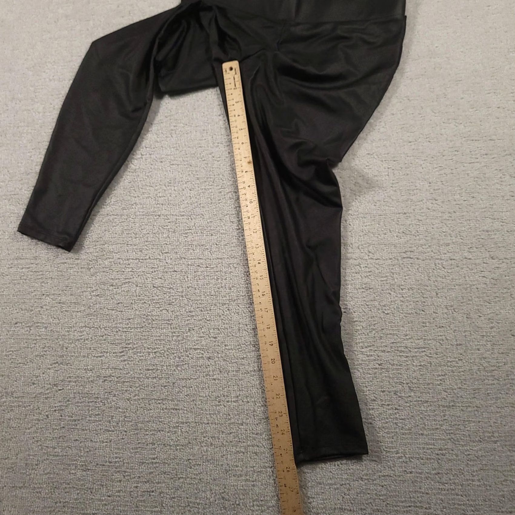 Torrid Torrid Leggings Womens 0 Black High Rise Stretch Ankle Skinny Pull On Activewear Yoga Pants Size 25" / US 0 / IT 36 - 3 Thumbnail