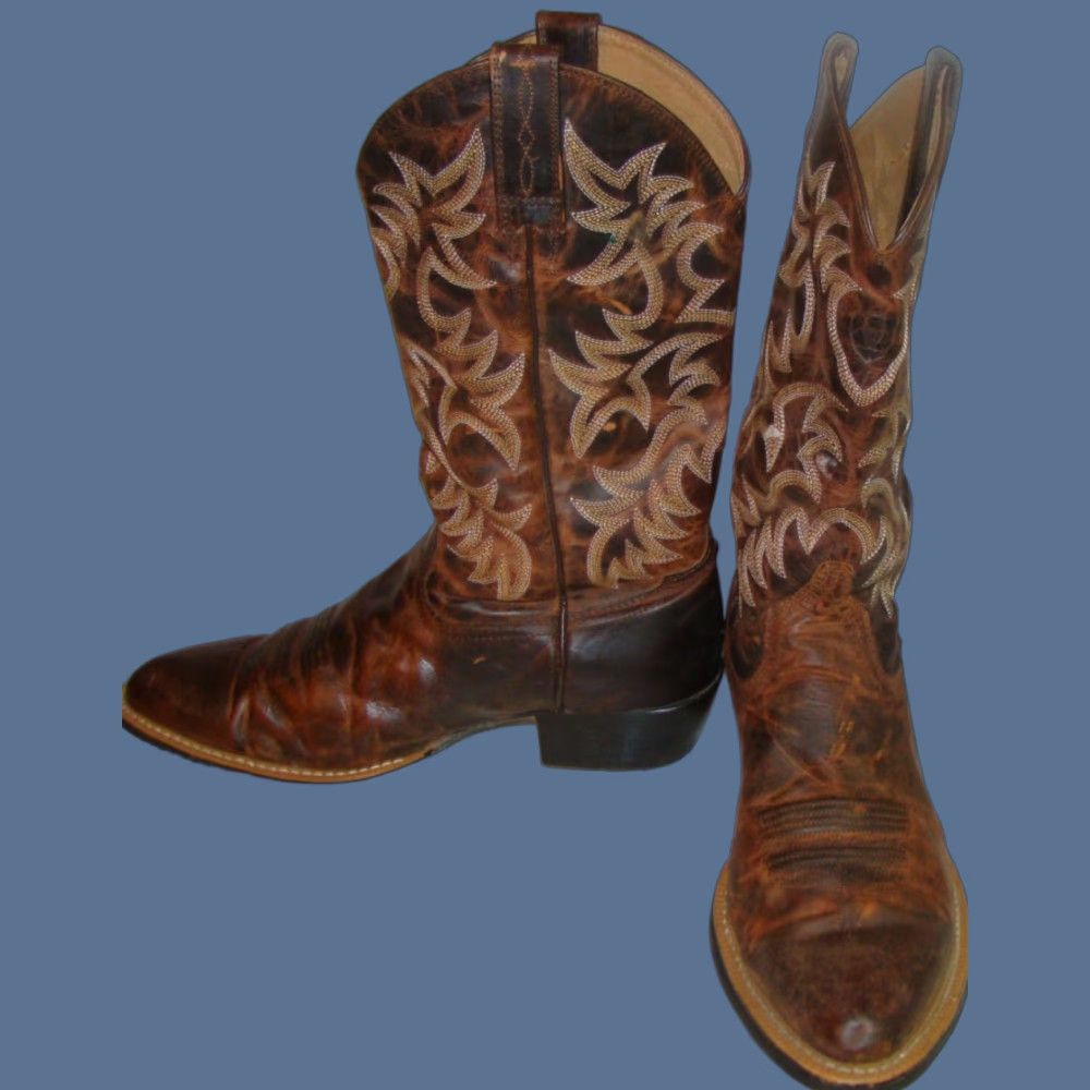 Ariat Heritage Mens Brown Leather Western Boots 10010289 ATS Size 10.5 D Boots Mens Brown Leather Western Heritage Cowboy ATS