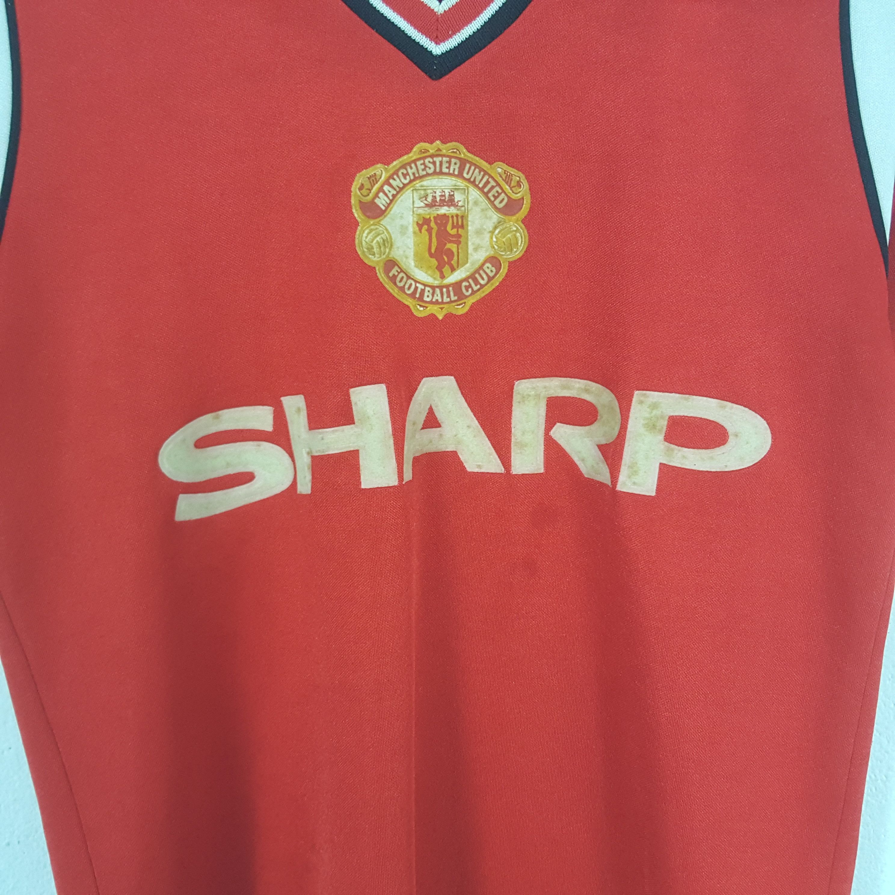 Adidas Vintage ADIDAS Manchester United 1984/1986 Jersey Shirt Size US XS / EU 42 / 0 - 2 Thumbnail
