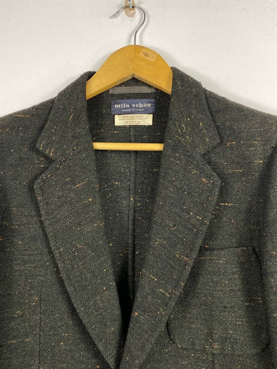 Mila Schon mila schon italian designer wool jacket Size US L / EU 52-54 / 3 - 2 Thumbnail