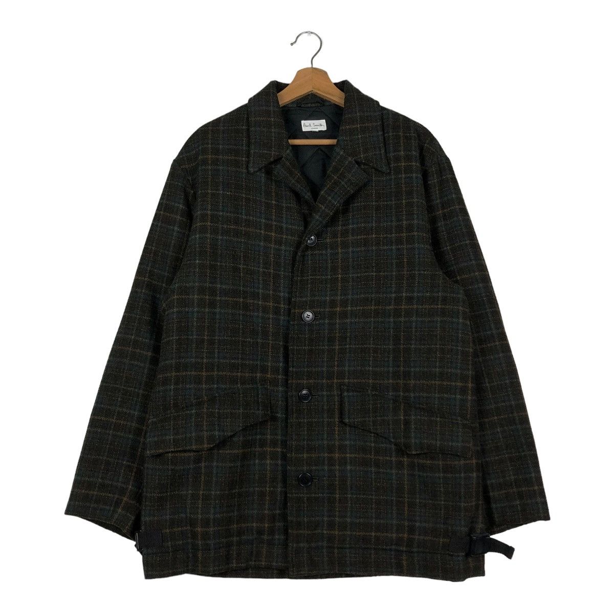 🔥VINTAGE PAUL SMITH LONDON WOOL CHORE JACKET BUCKET
