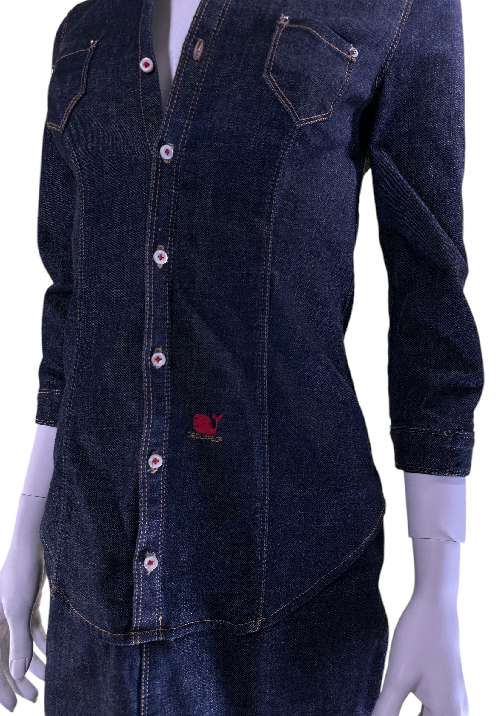 Dsquared2 Denim dress Size XS / US 0-2 / IT 36-38 - 3 Thumbnail