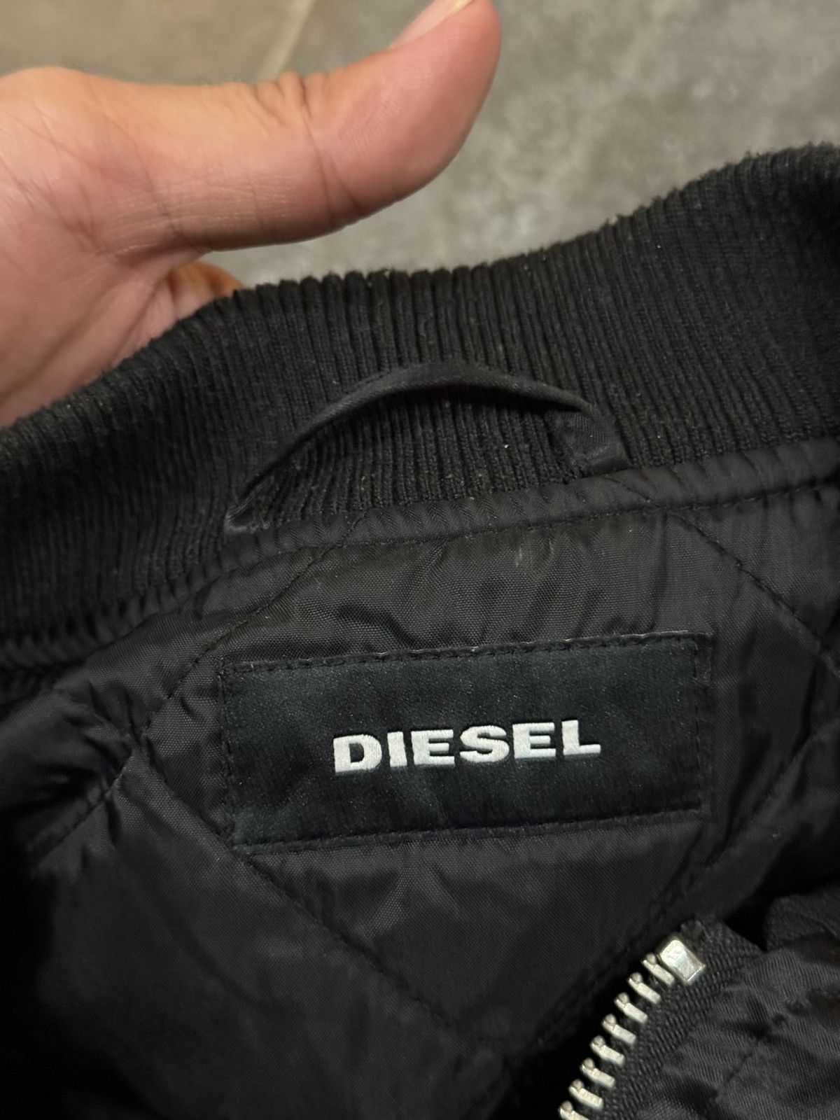Diesel Very Rare Diesel Men Sukajan Skull Patchwork Zip-Up Size US L / EU 52-54 / 3 - 8 Thumbnail