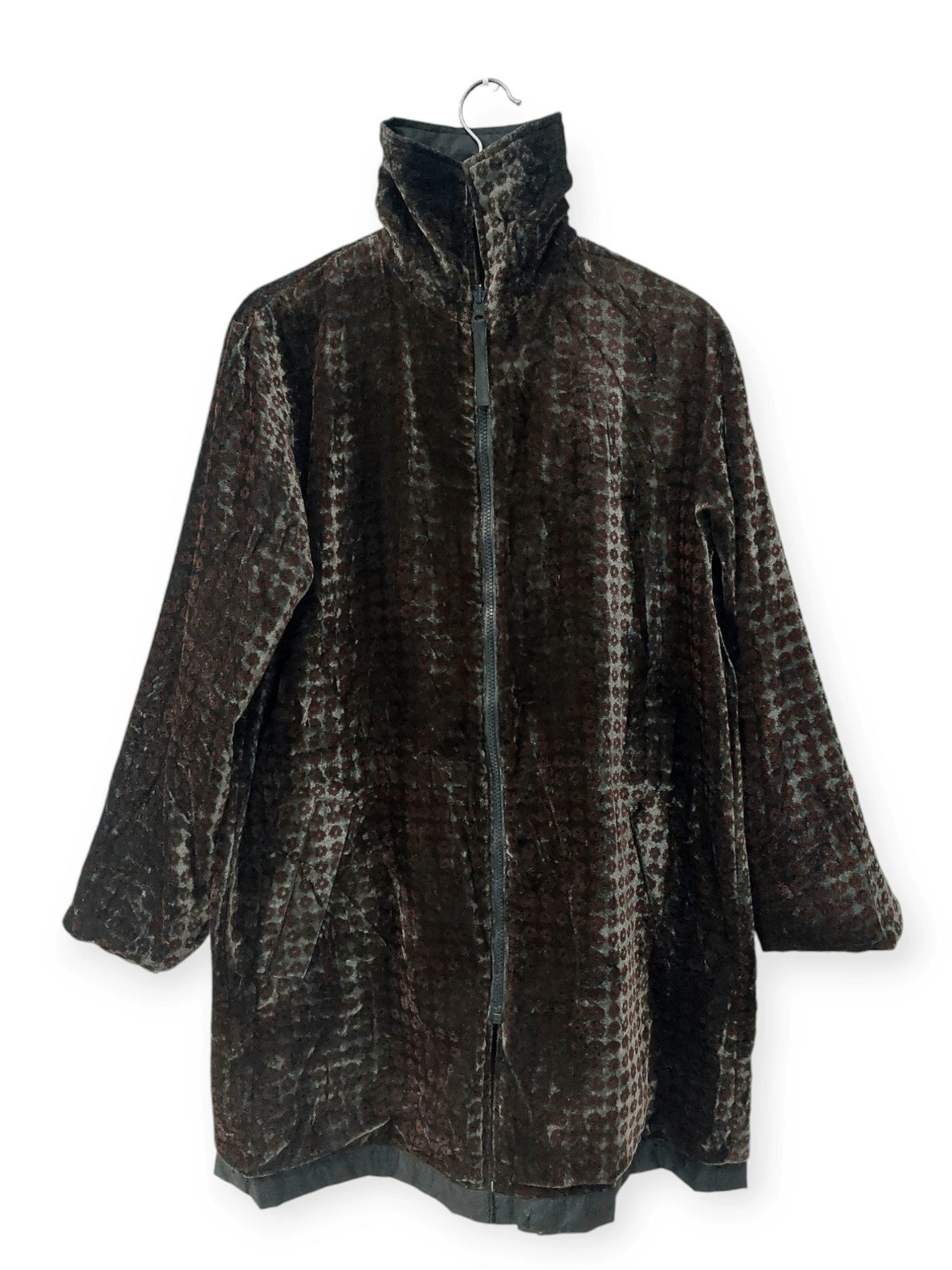 CABANE de ZUCCa Garment Dyed Rayon JKT