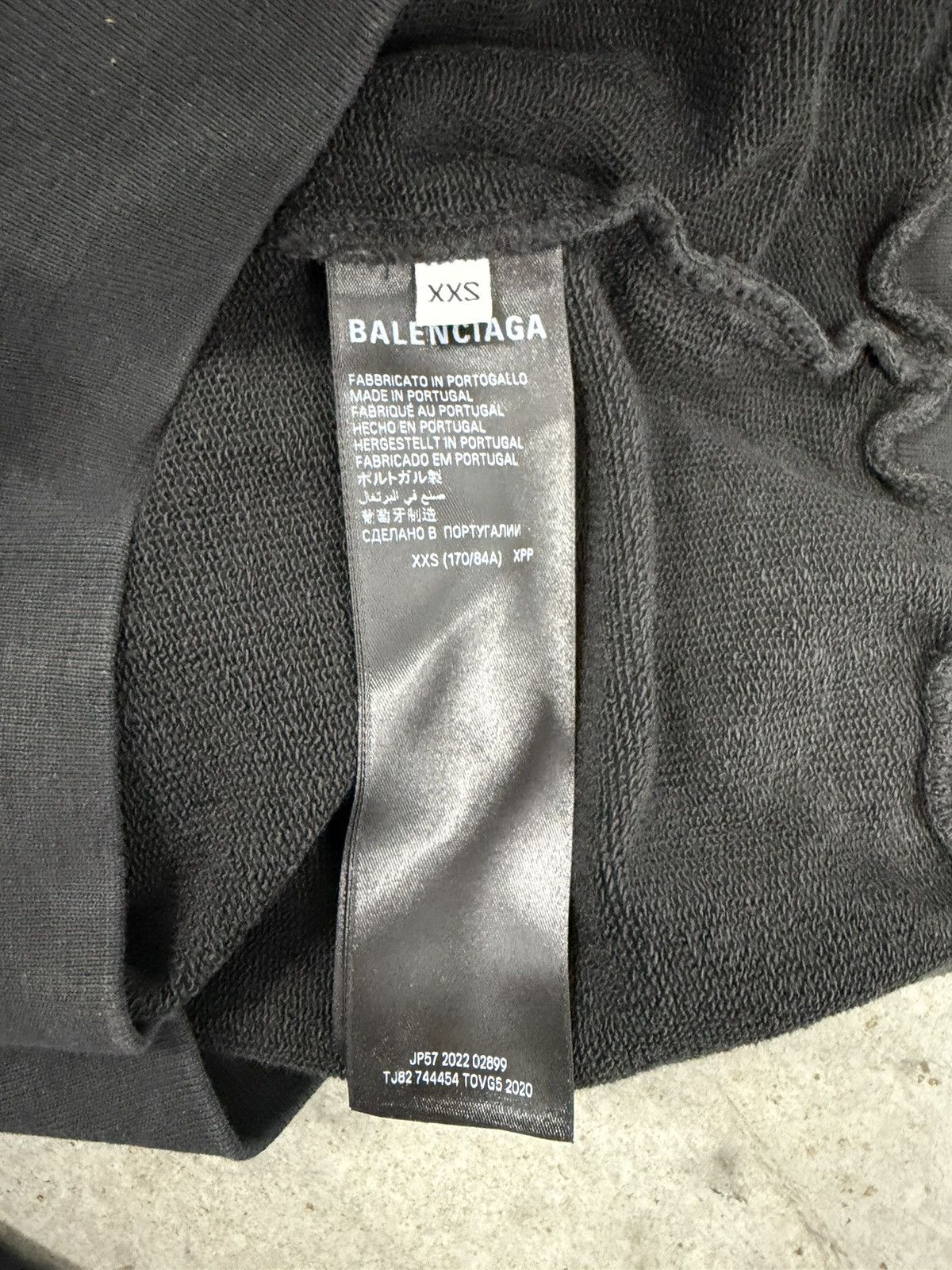 Balenciaga Balenciaga Paris Zip Up Hoodie Summer23 Size US XXS / EU 40 - 4 Thumbnail