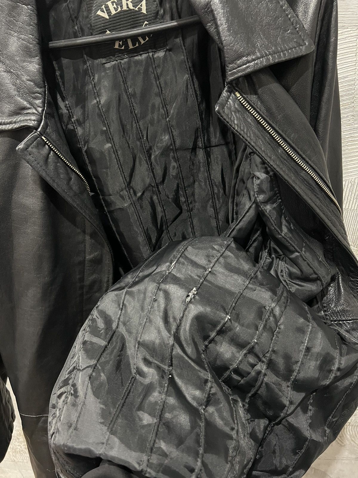 Genuine Leather × Vera Pelle Vera Pelle Real Leather Vintage Jacket Italy Soft Size US M / EU 48-50 / 2 - 9 Thumbnail