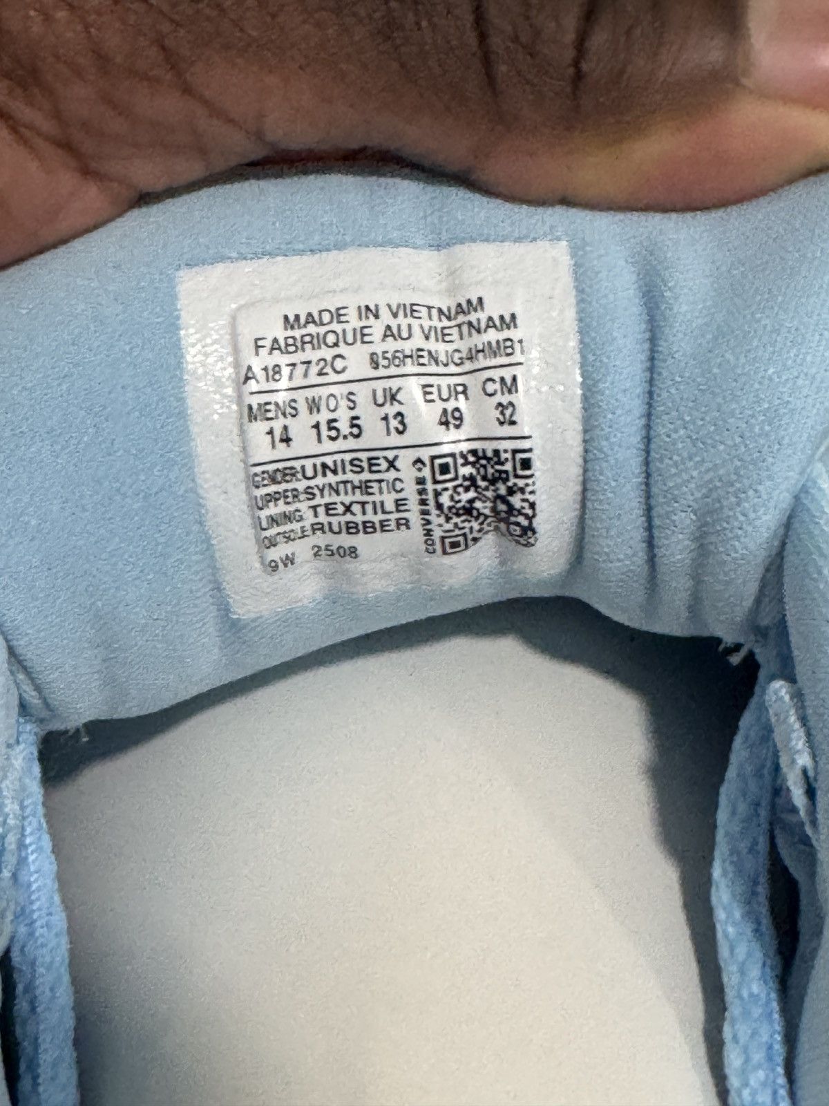 Converse Converse SHAI 001 Masi Blue Size US 14 / EU 47 - 6 Thumbnail