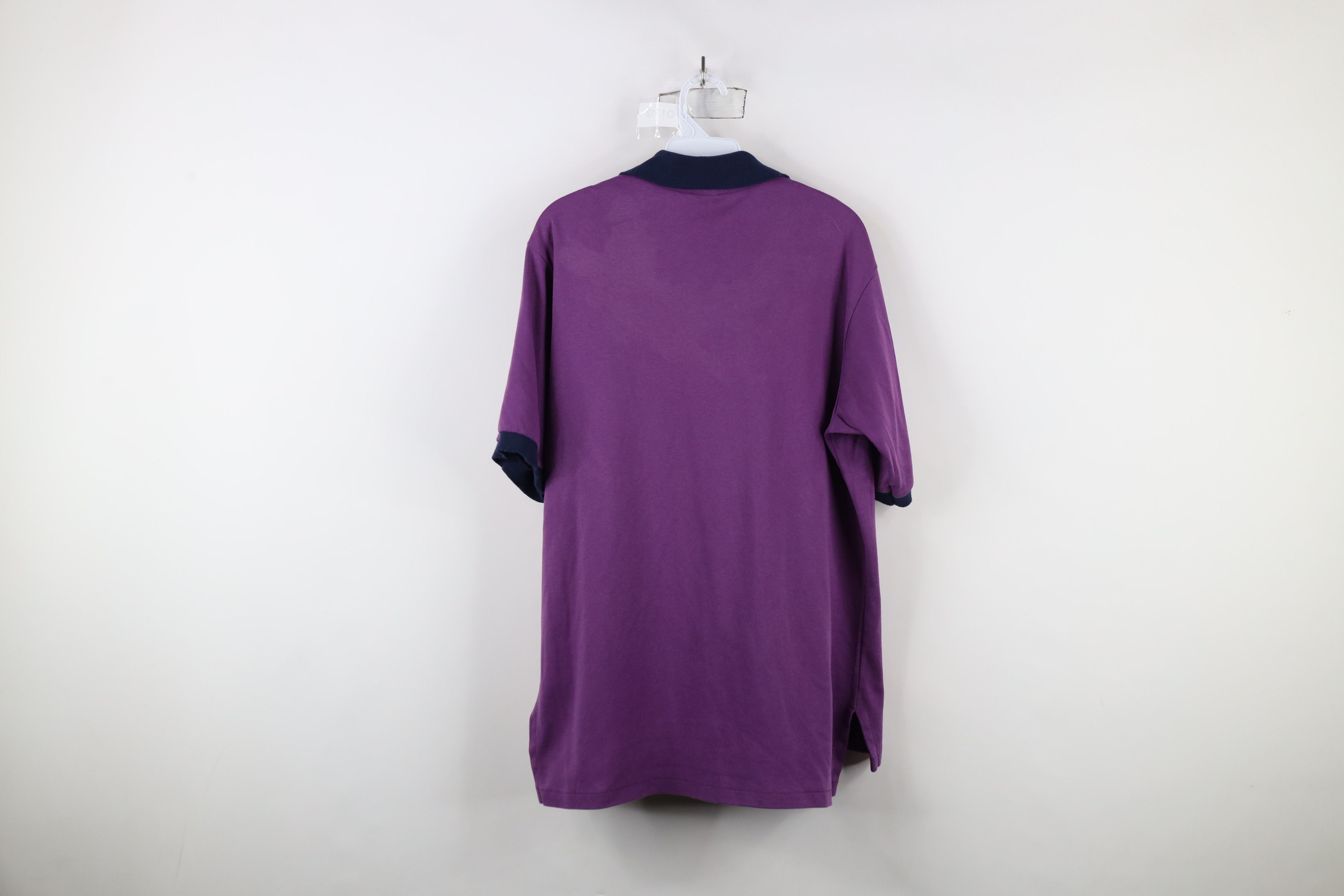 Vintage Vintage 90s Spell Out Matco Tools Polo Shirt Purple USA Size US L / EU 52-54 / 3 - 12 Thumbnail