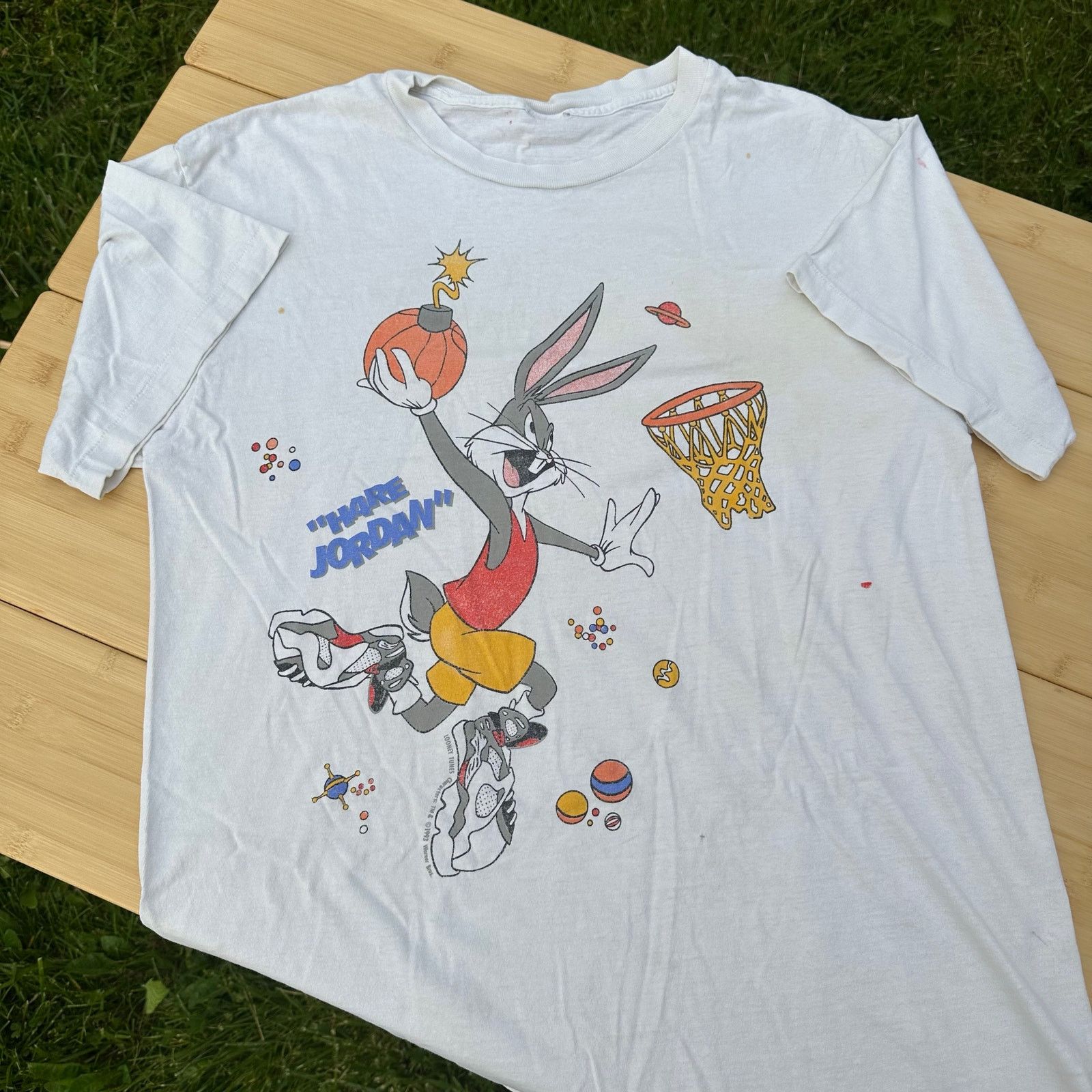 Acme Clothing × Japanese Brand Hare Jordan Bugs Bunny Michael Jordan Parody Shirt Size L Size US L / EU 52-54 / 3 - 1 Thumbnail
