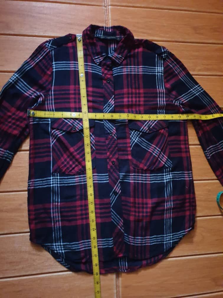 Zara Zara checkered flannel shirt Size US M / EU 48-50 / 2 - 5 Thumbnail