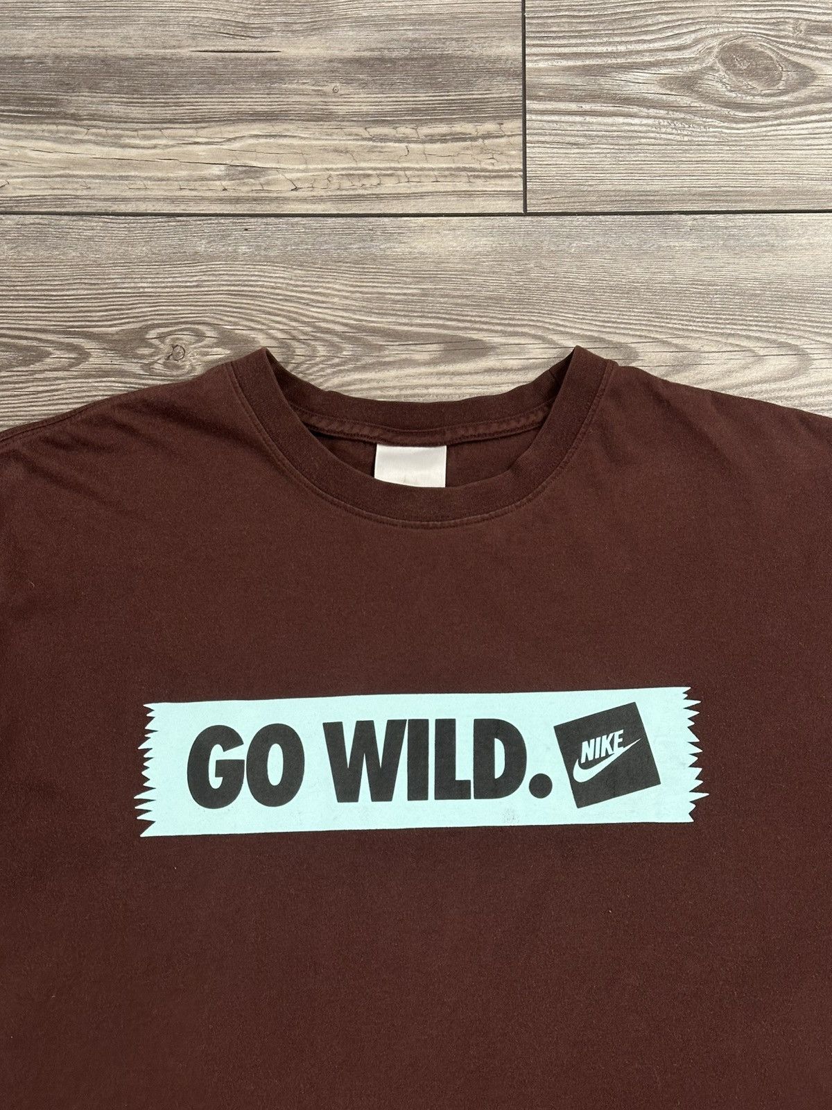 Nike × Vintage Y2K Nike Go Wild T Shirt Size US XL / EU 56 / 4 - 3 Thumbnail