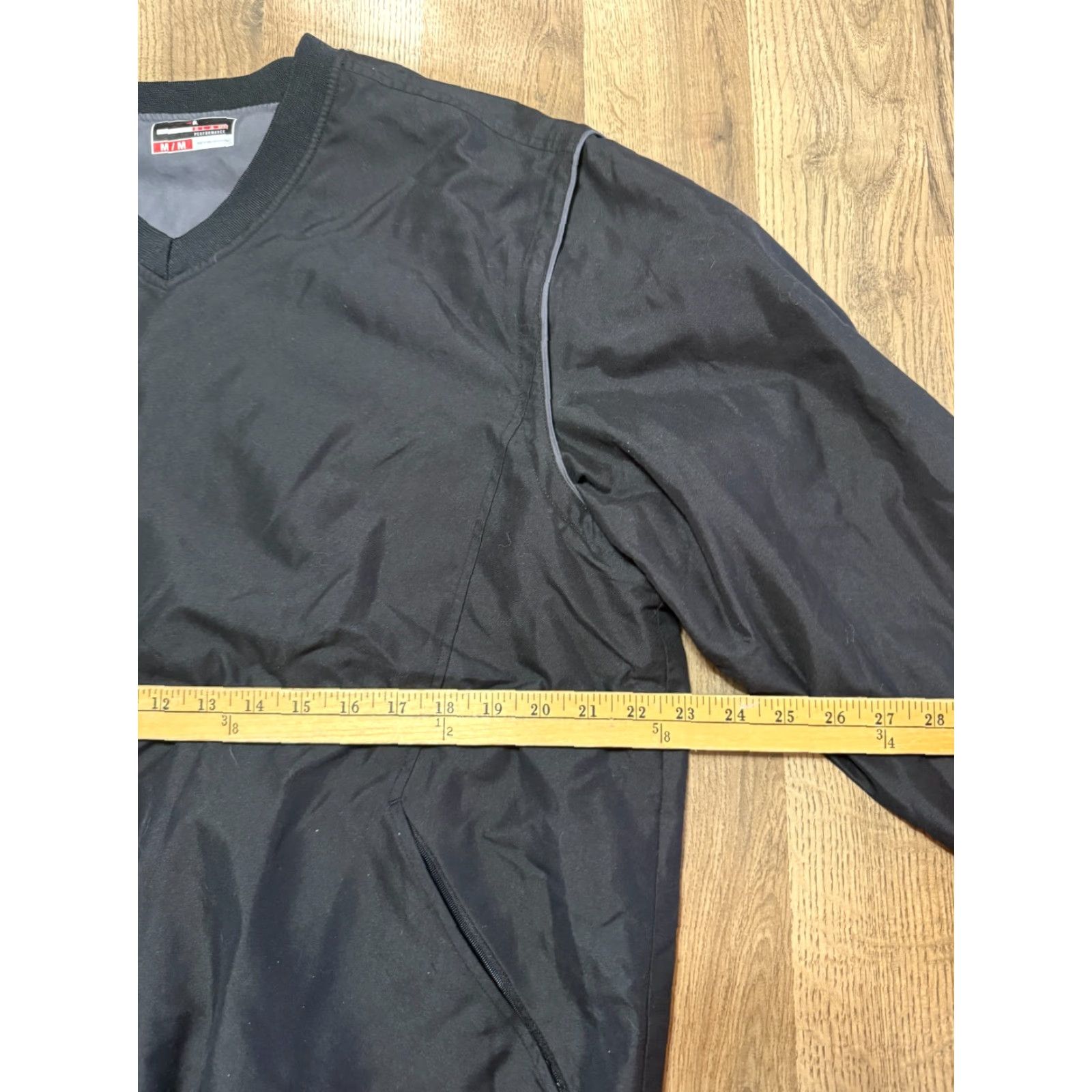 Vintage Grand Slam Sweater Mens Size M Black Pullover V-Neck Windbreaker Knit Long Sleeve Casual Regular Sweatshirt Size US M / EU 48-50 / 2 - 6 Thumbnail