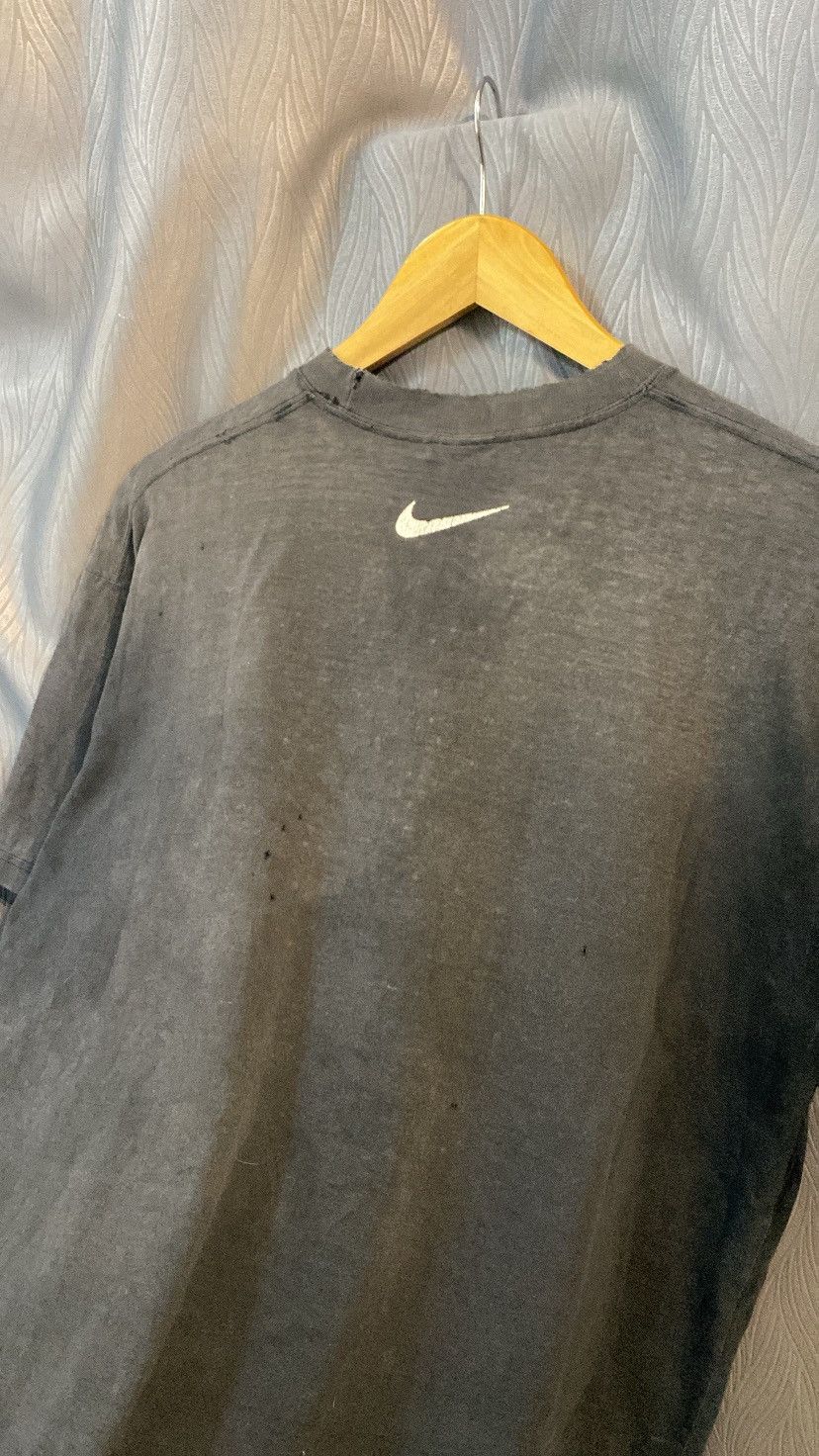 Nike ‼️NEED GONE‼️ Sick Distress Sunfaded Vintage Nike Court Black Size US L / EU 52-54 / 3 - 8 Thumbnail
