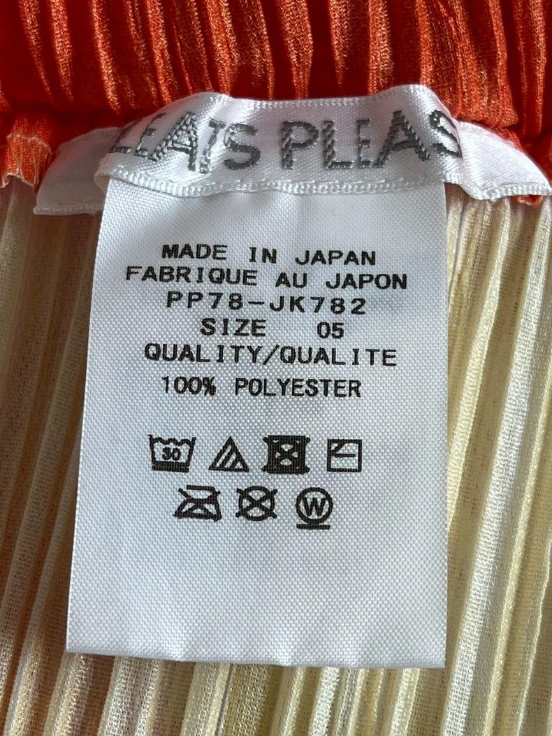 Issey Miyake Issey Miyake size:5 Orange pod short-sleeved shirt Size S / US 4 / IT 40 - 3 Thumbnail