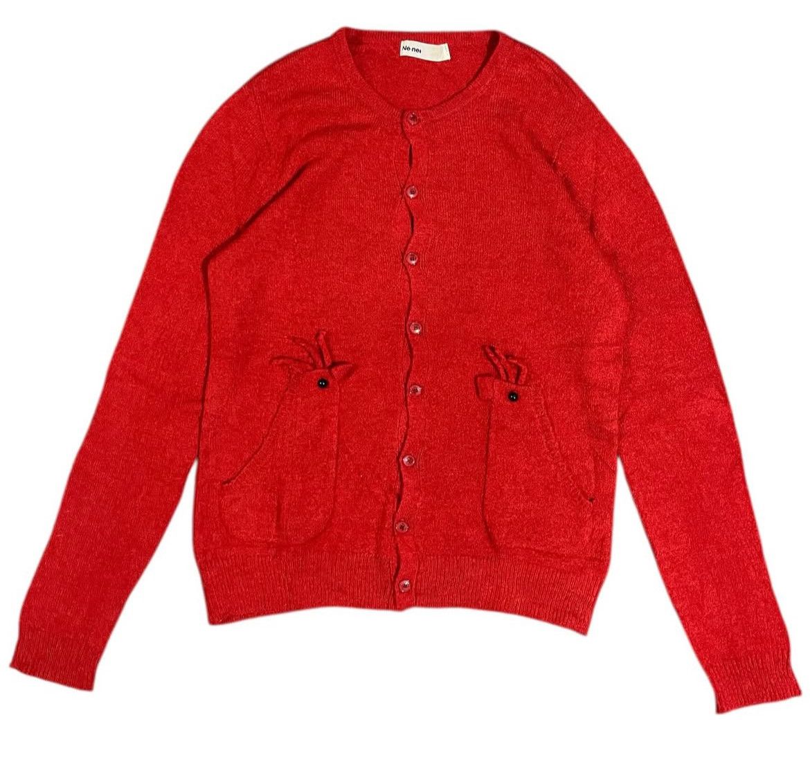 Ne-Net 2000s Ne-net by Issey Miyake Knit Cardigan y2k Lgb Size US S / EU 44-46 / 1 - 1 Thumbnail