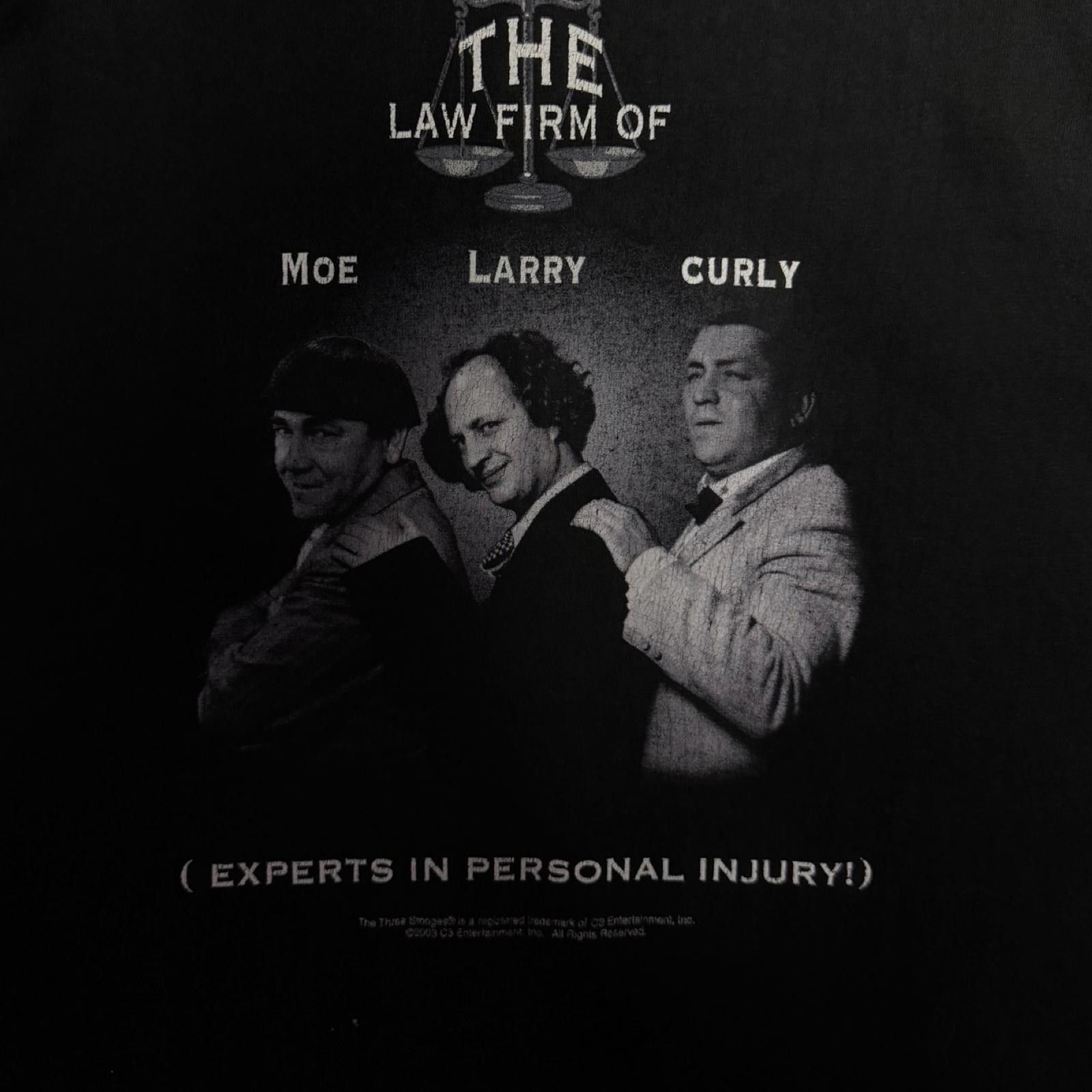 Designer 2003 The Law Firm of the 3 Stooges -- XL -- Size US XL / EU 56 / 4 - 2 Thumbnail