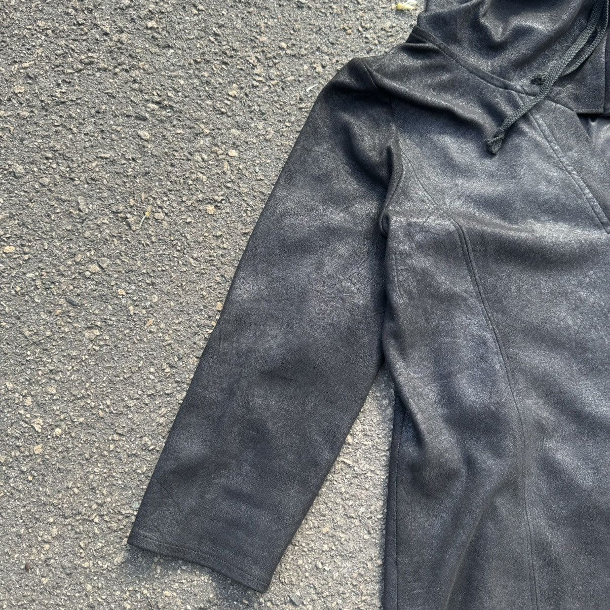 Designer × Japanese Brand opium leather hoodie womans rick owens style Size M / US 6-8 / IT 42-44 - 4 Thumbnail
