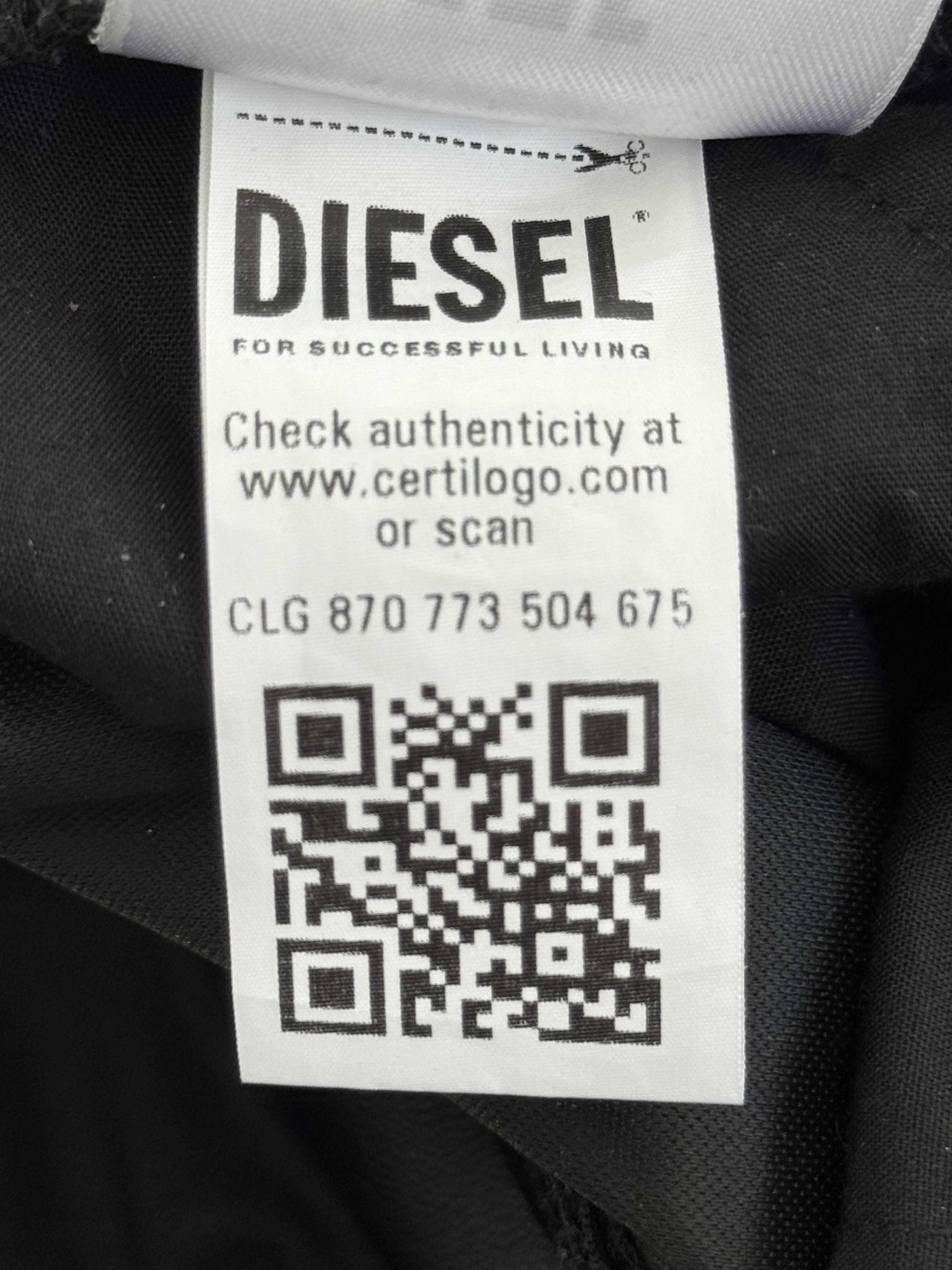 Diesel DIESEL Loose Coated Pants Size US 34 / EU 50 - 4 Thumbnail