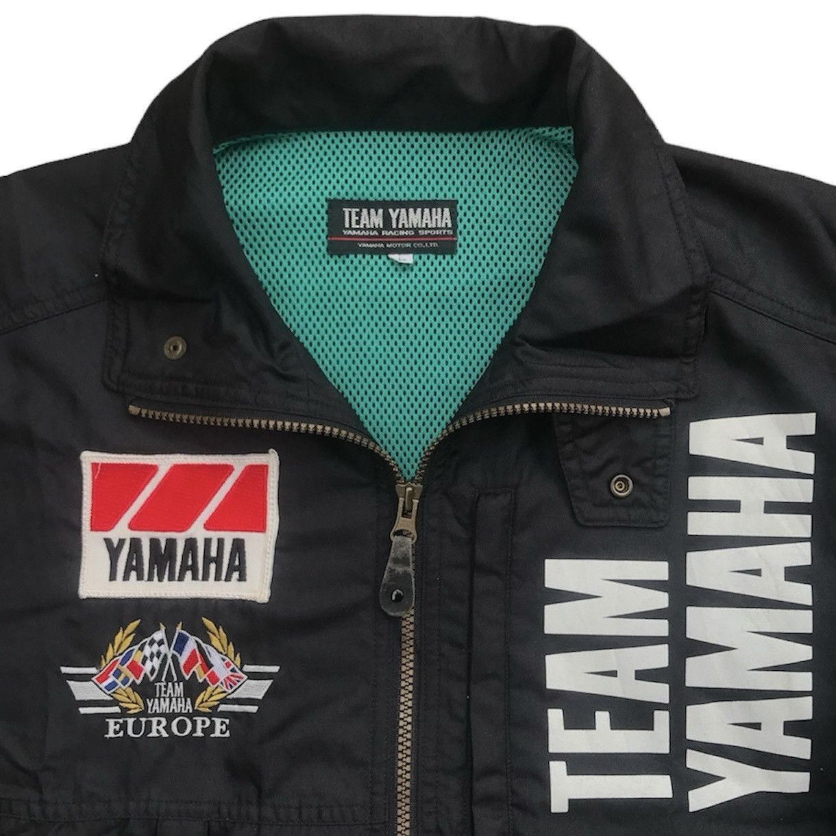 Yamaha Vintage Team Yamaha Europe Racing Jacket Size US L / EU 52-54 / 3 - 3 Thumbnail