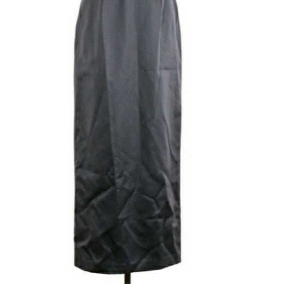 Other Vtg ABS Allen Schwartz Dress Womens 8 Formal Satin Size M / US 6-8 / IT 42-44 - 8 Thumbnail