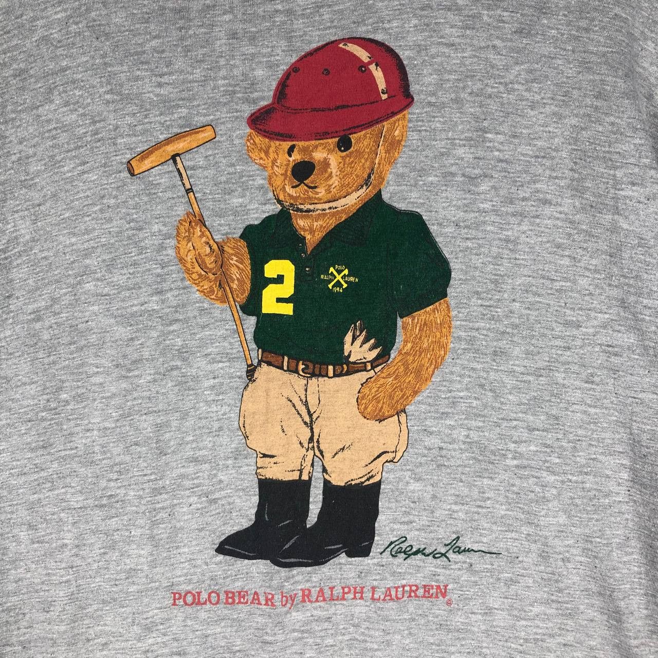 Polo Ralph Lauren Vintage Polo Ralph Laurent Polo Bear T-Shirt Size US M / EU 48-50 / 2 - 5 Thumbnail