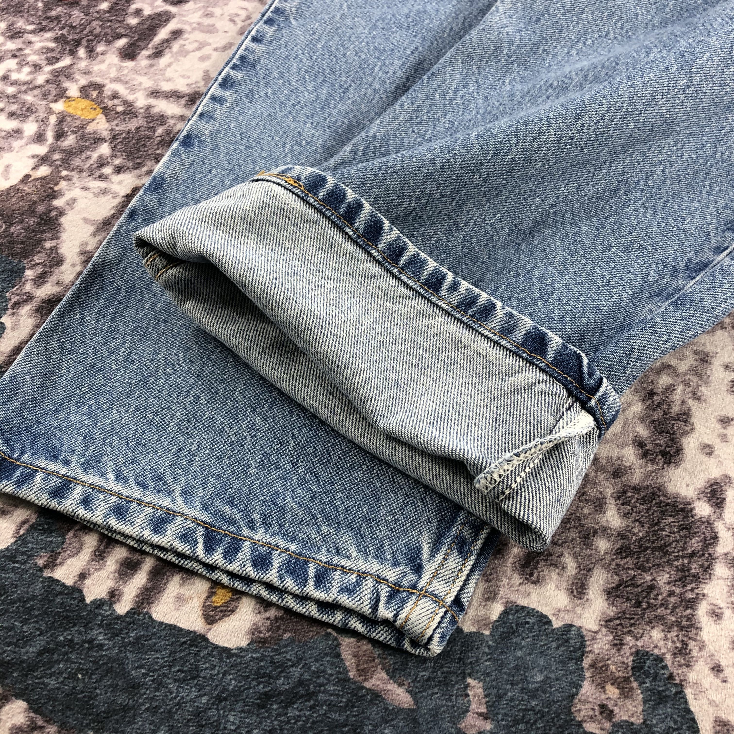 Levi's × Vintage Vintage 90s Blue Wash Levis Jeans-JM2558 Size US 38 / EU 54 - 6 Thumbnail