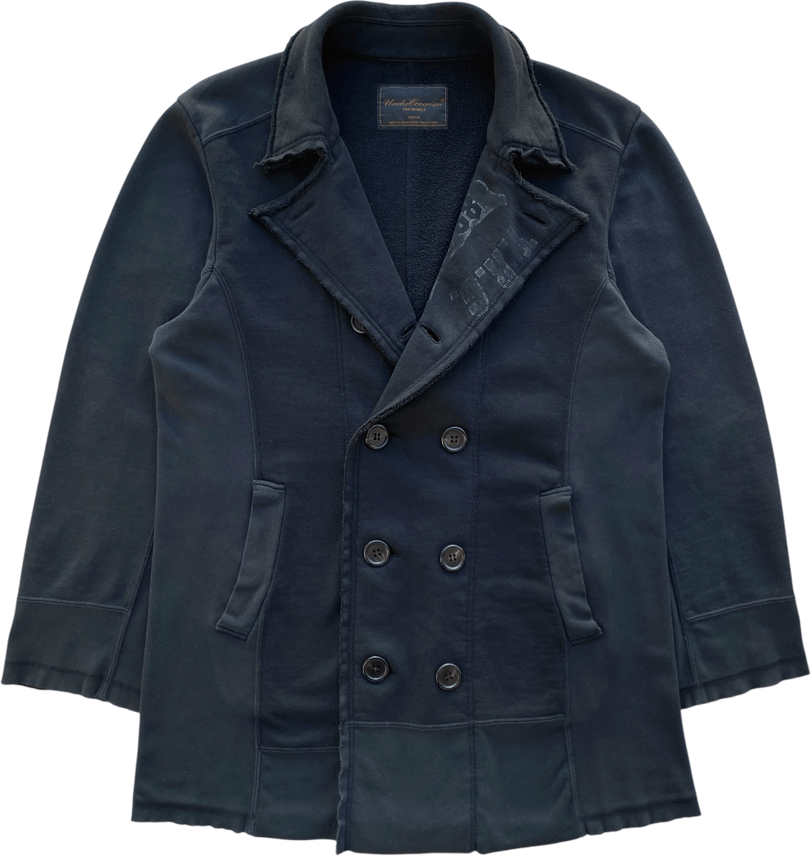 Undercover AW03 Paper Doll Hybrid Reconstructed Peacoat Size US M / EU 48-50 / 2 - 6 Thumbnail