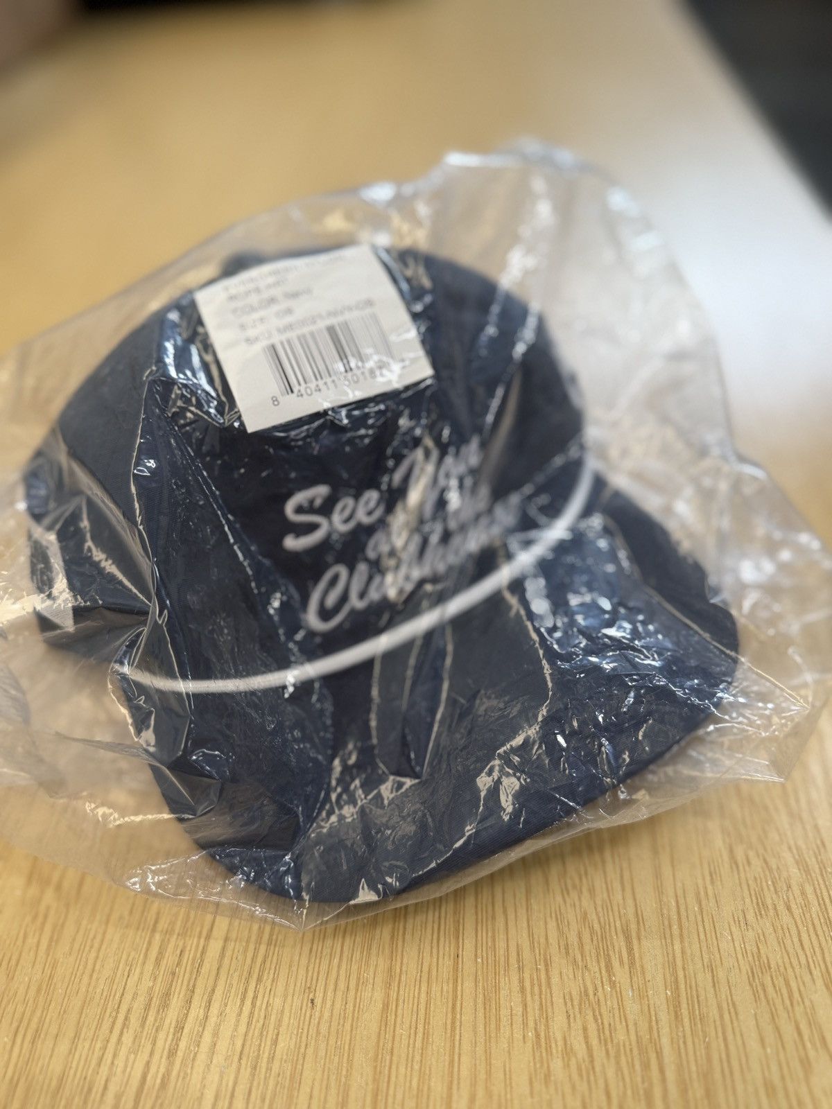 Malbon Malbon Golf x Michelob Ultra Nylon Snapback Hat NAVY Size ONE SIZE - 1 Thumbnail