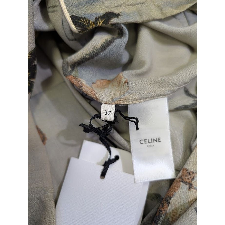 Celine Celine Button Shirt in Multicolor BNWT 37 Size US XS / EU 42 / 0 - 12 Thumbnail