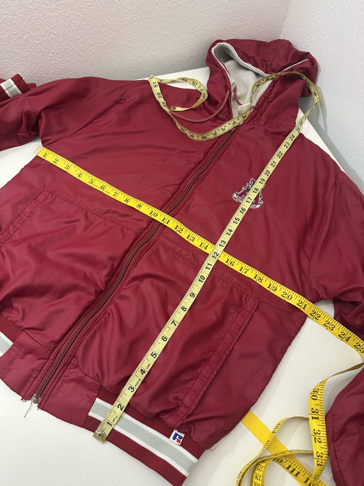 Russell Athletic Vintage 80s Alabama CrimsonTide Russell Athletic Waffle Knit Size US M / EU 48-50 / 2 - 10 Thumbnail