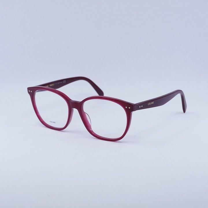 Celine Celine CL50099I 069 Eyeglasses Burgundy 55mm Square Frame Size ONE SIZE - 1 Thumbnail