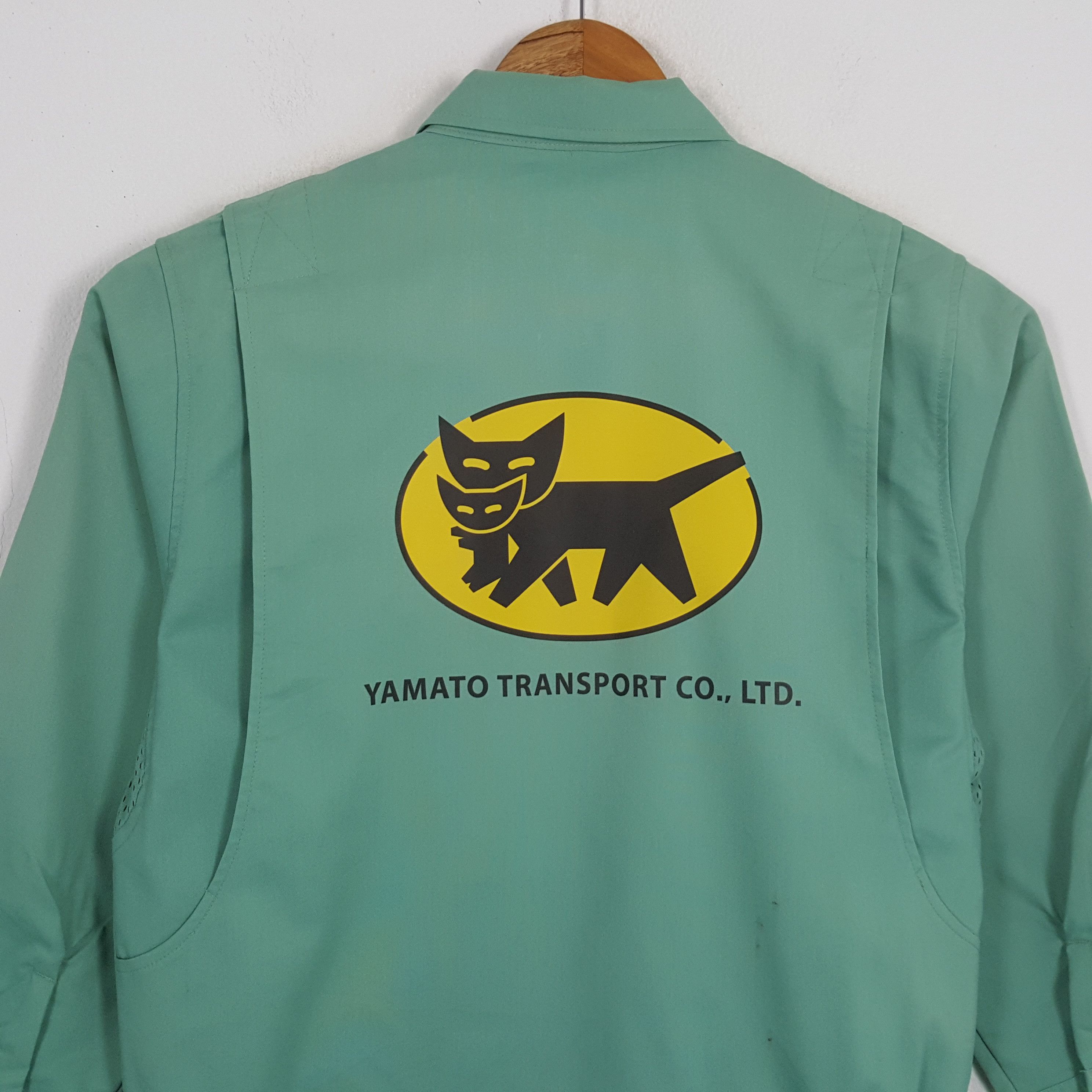 Japanese Brand × Vintage Vintage YAMATO TRANSPORT Japanese Racing Custom Jacket Size US M / EU 48-50 / 2 - 2 Thumbnail