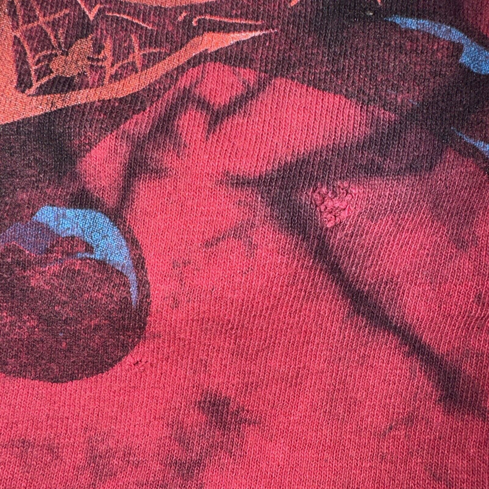 Band Tees × Japanese Brand × Marvel Comics Marvel Spider-Man T-Shirt Red Medium 18x25 Size US M / EU 48-50 / 2 - 5 Thumbnail