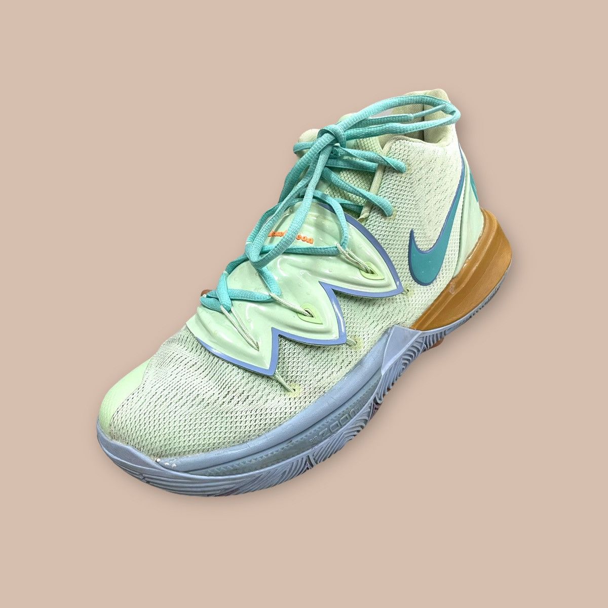 Nickelodeon Nike Kyrie 5 x SpongeBob SquarePants 'Squidward' Size US 10 / EU 43 - 12 Thumbnail