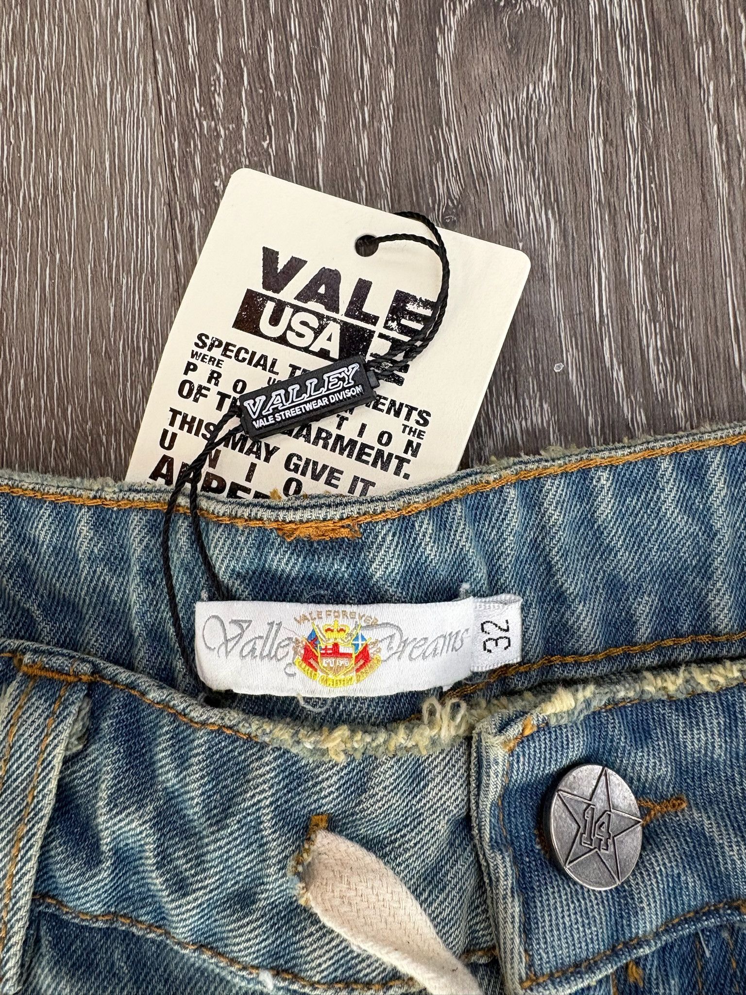 Vale Vale Forever "Sirens" Jorts Size US 32 / EU 48 - 3 Thumbnail