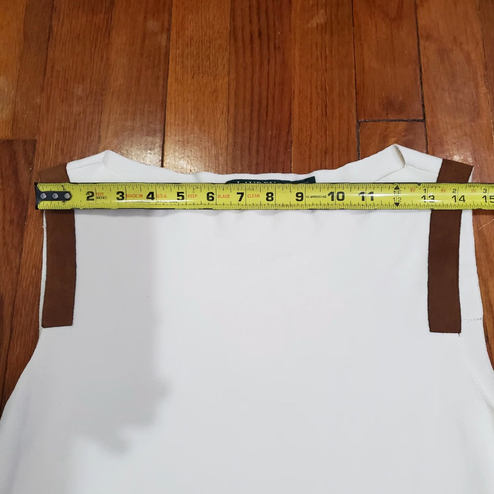 Ralph Lauren Lauren Ralph Lauren Sweater Dress Womens Medium White Sleeveless Tunic Size M / US 6-8 / IT 42-44 - 7 Thumbnail