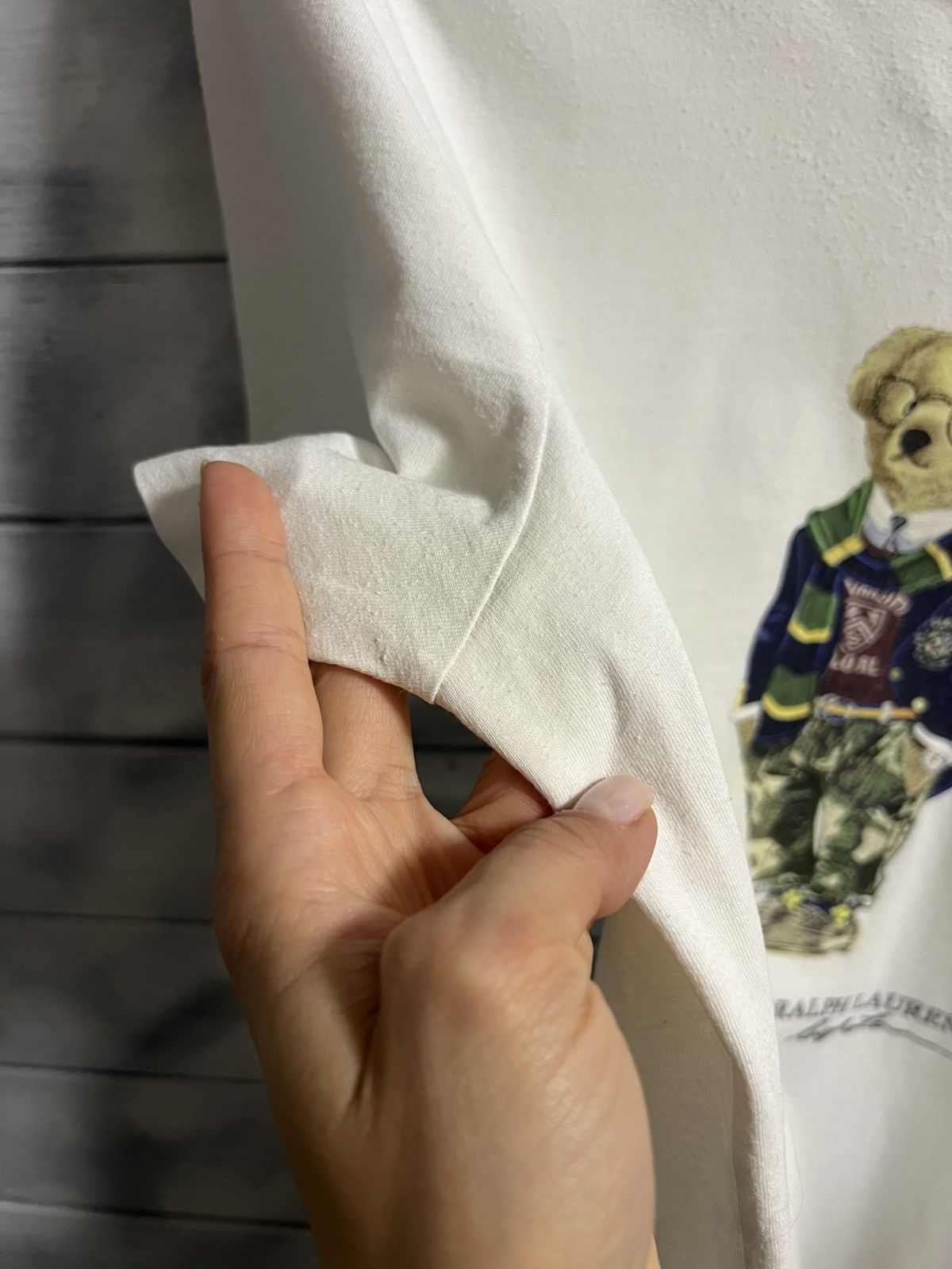 Polo Ralph Lauren Rare T-Shirt Polo Bear by Ralph Lauren Luxury Size US L / EU 52-54 / 3 - 8 Thumbnail