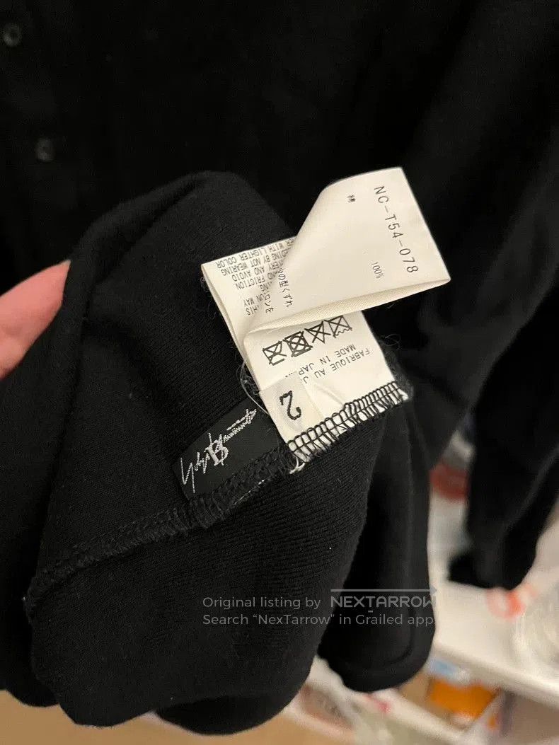 Yohji Yamamoto Yohji Yamamoto Long Sleeve Buttoned Sweatshirt Size US M / EU 48-50 / 2 - 4 Thumbnail