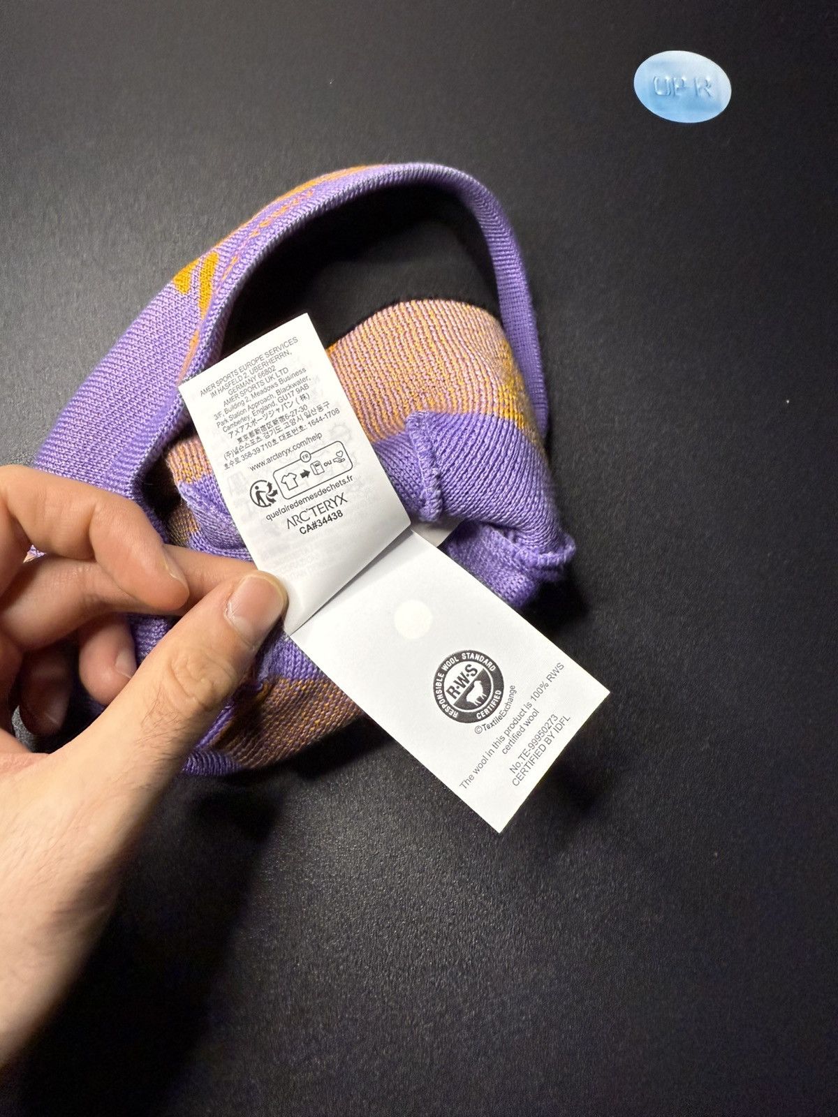 Arc'teryx Arc’Teryx Bird Head Toque beanie - Aster / Blaze - Deadstock Size ONE SIZE - 7 Thumbnail