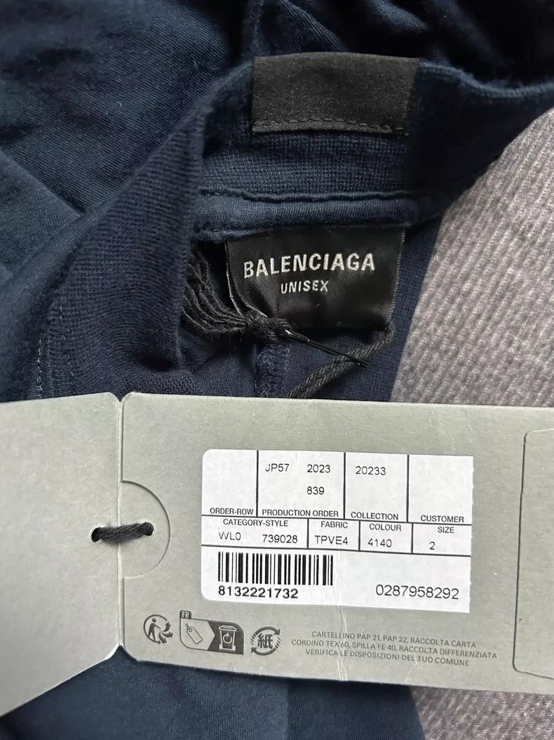 Balenciaga Balenciaga Be Nice Short Sleeve T Size US M / EU 48-50 / 2 - 3 Thumbnail