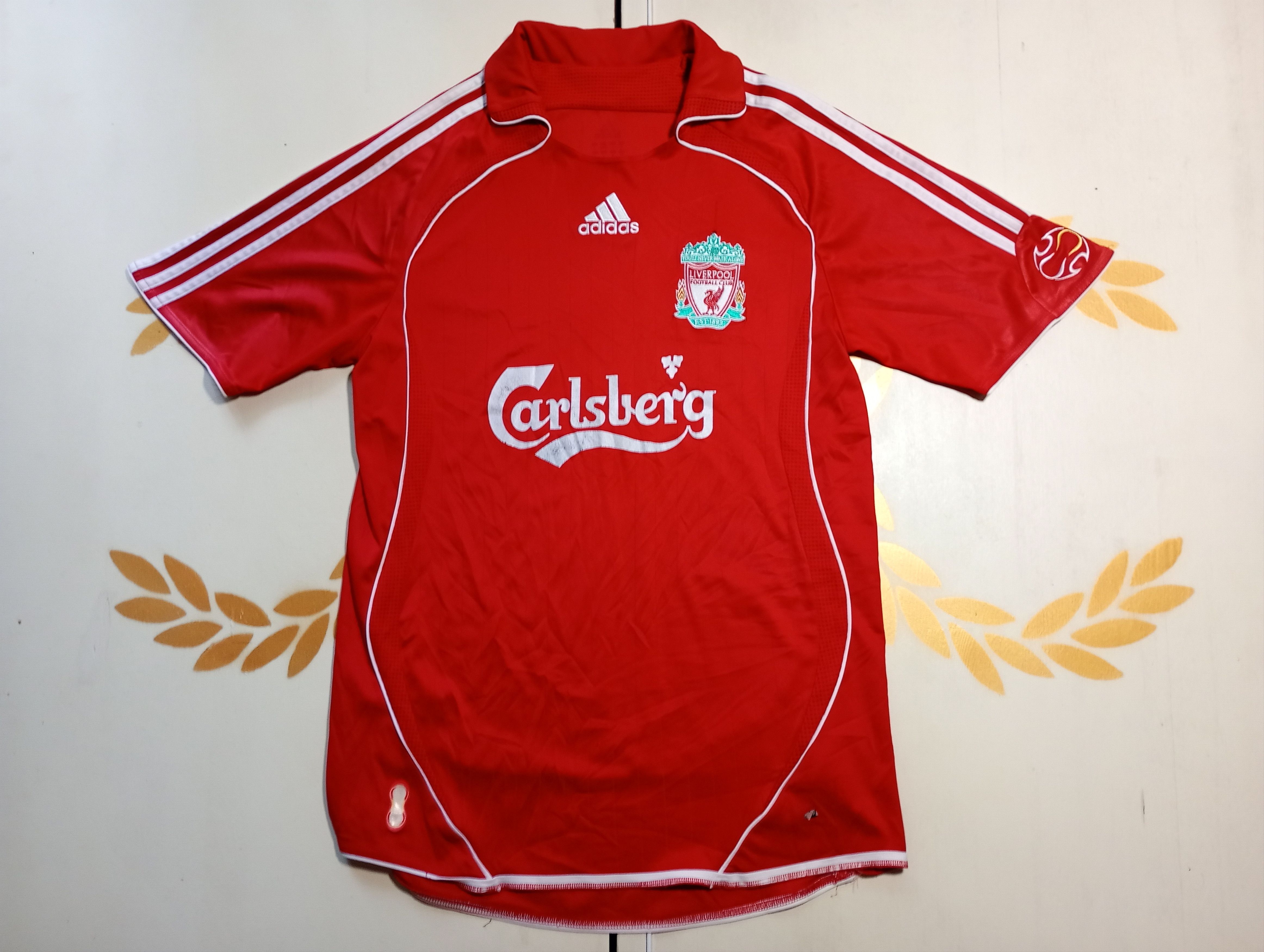 Adidas × Vintage Adidas Liverpool Home Jersey 2006-2008 Size US S / EU 44-46 / 1 - 2 Thumbnail