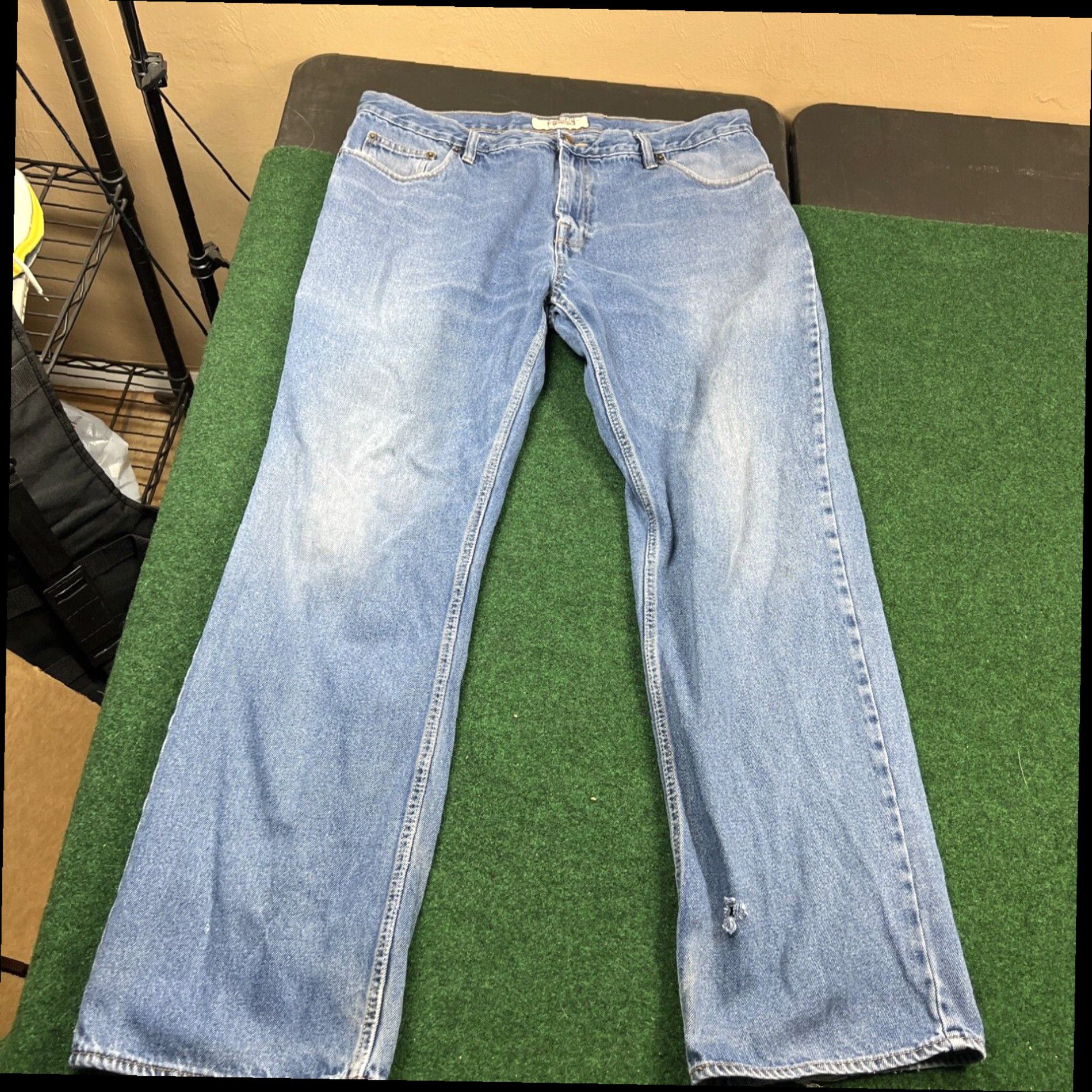 Vintage Big Mac Workwear Jeans Mens Measures 36x31 Carpenter Painter Denim Work Pants Size US 36 / EU 52 - 1 Thumbnail