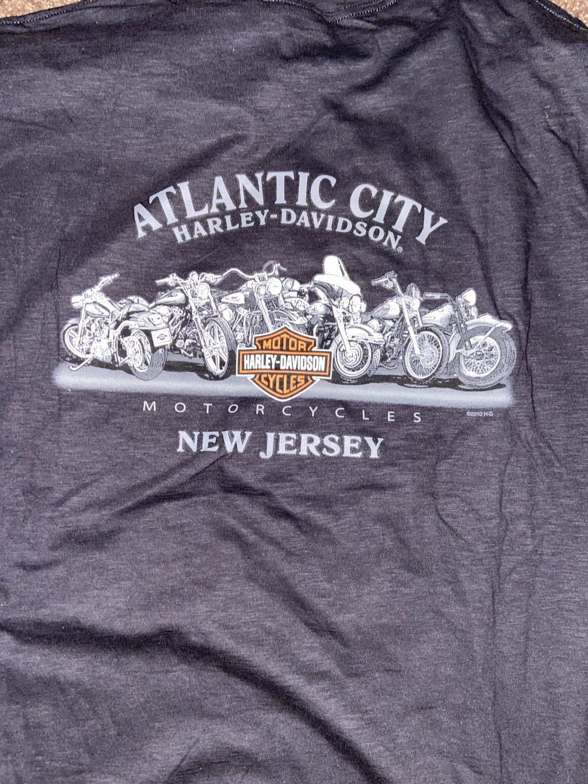 Affliction × Harley Davidson × Vintage Vintage Y2K Harley Davidson shirt Size US XL / EU 56 / 4 - 2 Thumbnail
