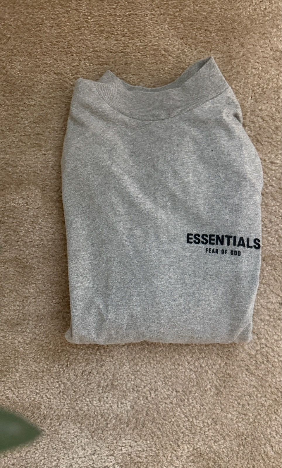 [2] FOG Essential Shirts - Yellow & Gray - Sz. S
