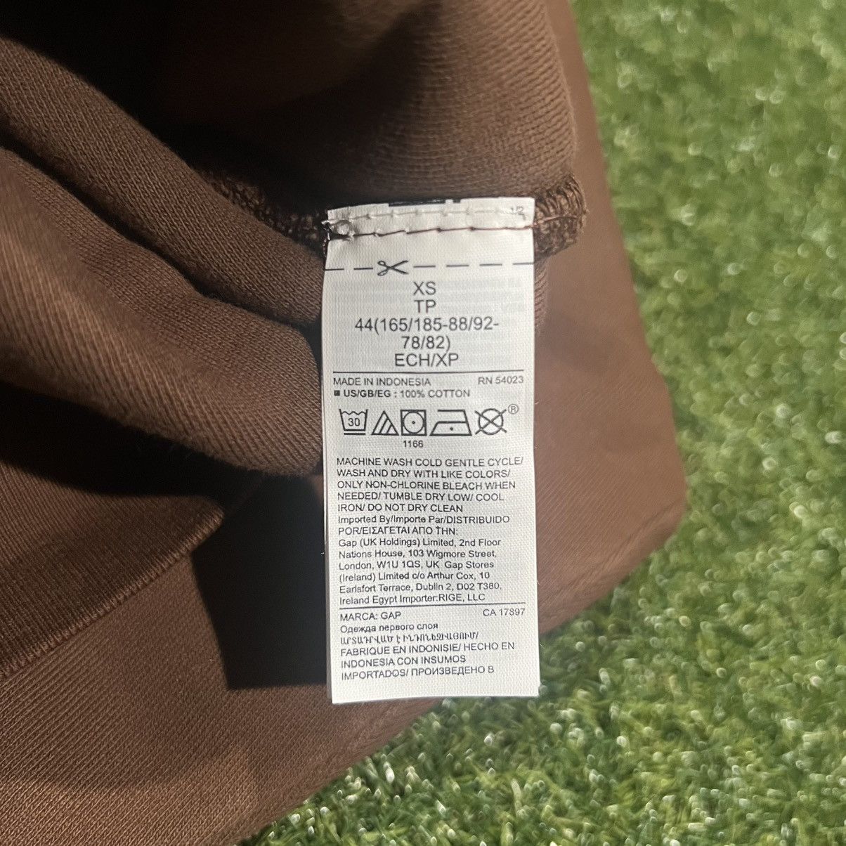 Gap Yeezy Gap Dark Brown Hoodie Size XS Size US XS / EU 42 / 0 - 3 Thumbnail
