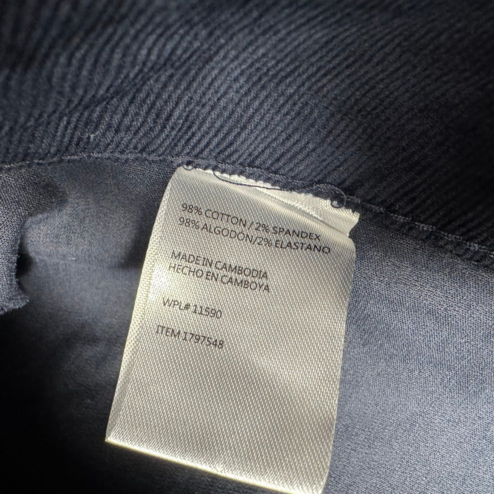 Other NWT New Weatherproof Vintage Navy Wide Leg Stretch Corduroy Size 34" / US 12 / IT 48 - 7 Thumbnail