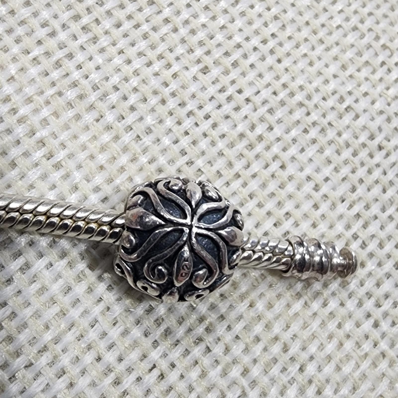 The Unbranded Brand Intricate Silver Charm Bead Size ONE SIZE - 4 Thumbnail