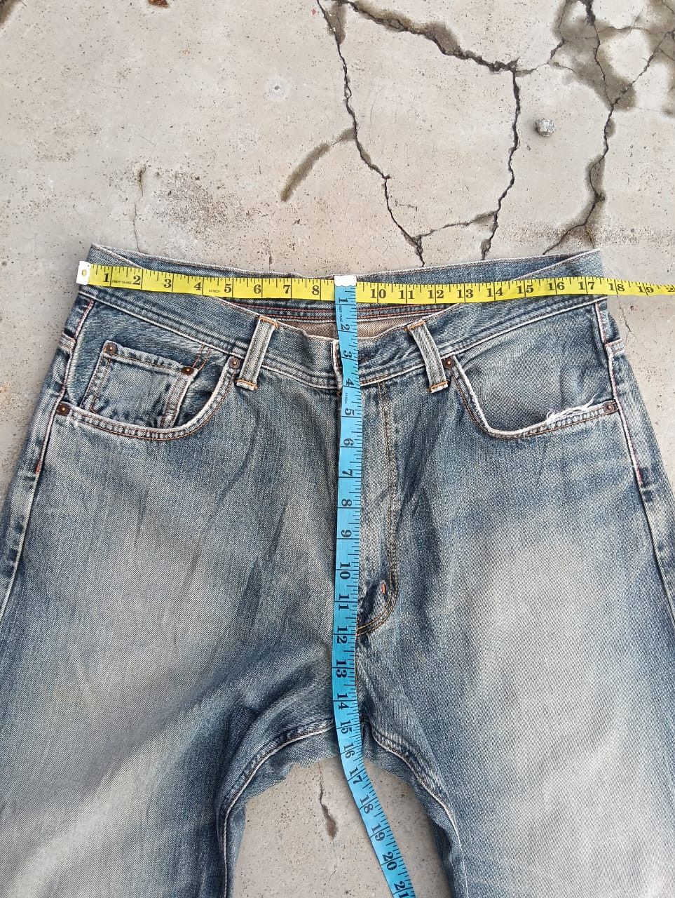 Edwin EDWIN XV Extra Baggy Exclusive Vintage Denim Jeans Size US 35 - 7 Thumbnail